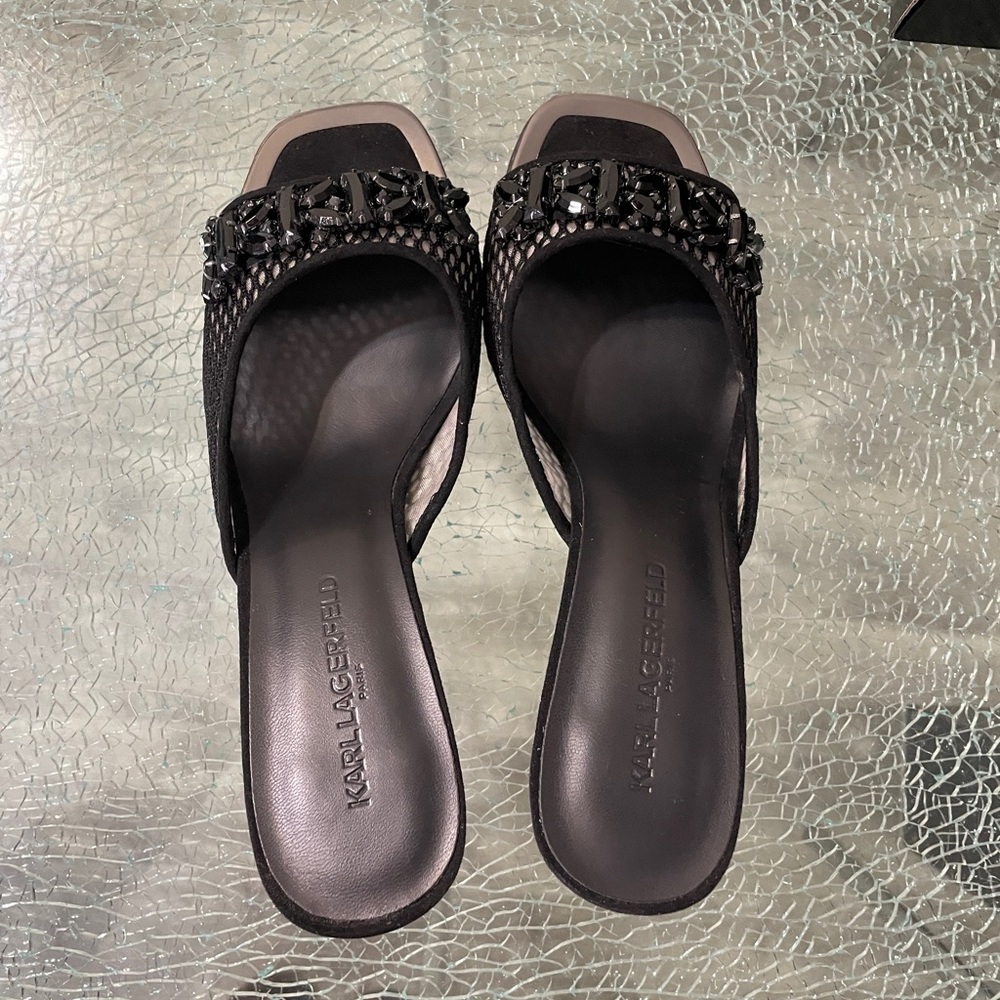 Karl Lagerfled Belita Dress Heel - Picture 10 of 15